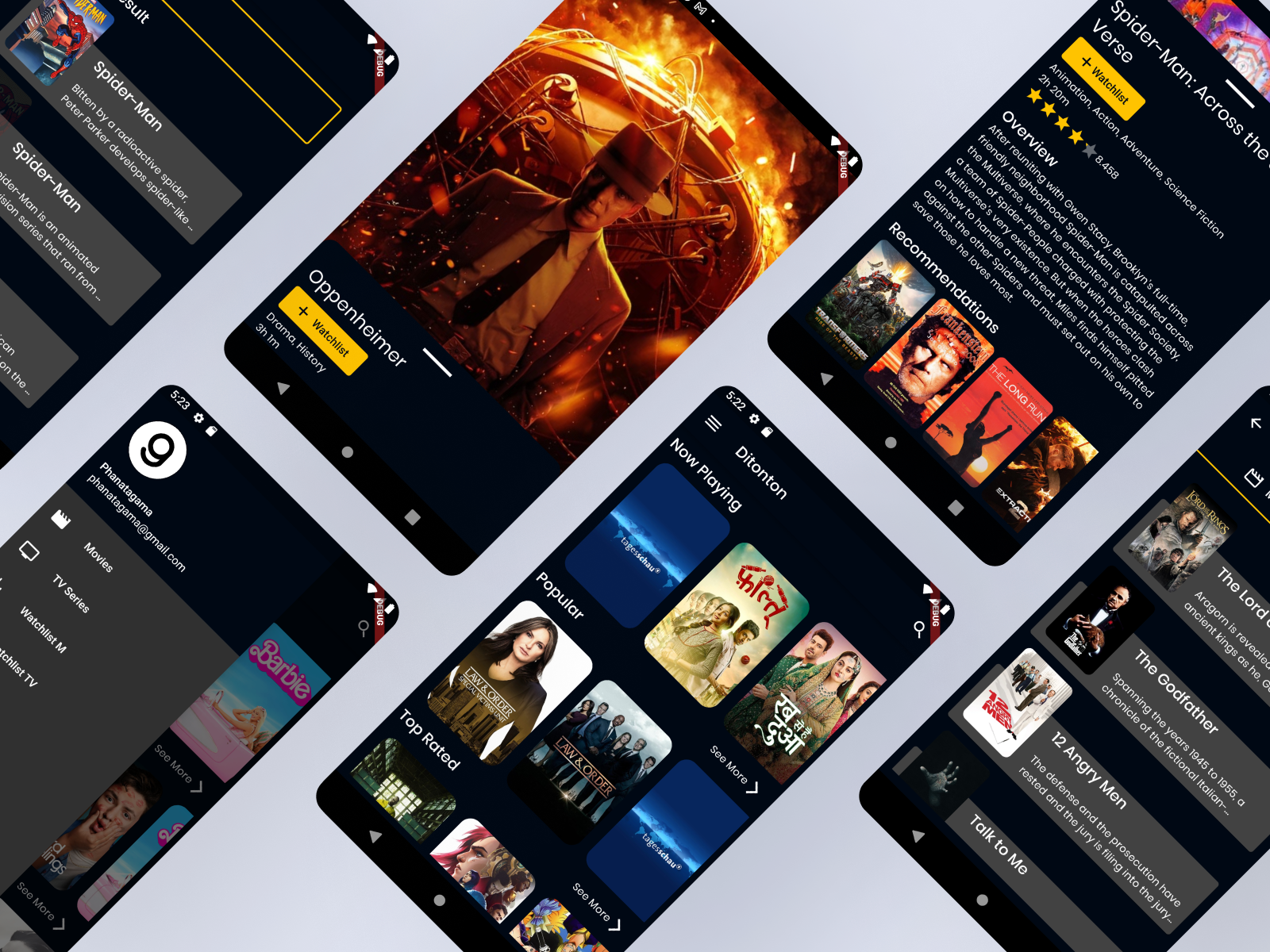 Ditonton - Movie synopses