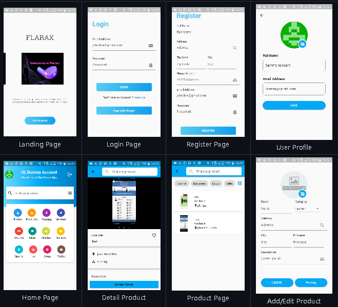 Flarax App